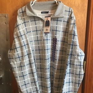 NWT náutica men’s size xxl quarter zip sweater